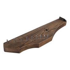 К0900-01 Берег Гусли крыловидные, 9 струн, коричневые, Мастерская Прохора Лапина