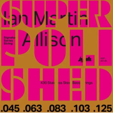 ASP-45125 Ian Allison Комплект струн для 5-струнной бас-гитары, сталь, 45-125, La Bella