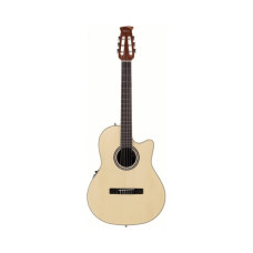 OVATION APPLAUSE AB24CS-4S Mid Cutaway Nylon Natural Satin гитара классическая электроакустическая OVATION APPLAUSE AB24CS-4S Mid Cutaway Nylon Natural Satin гитара классическая электроакустическая