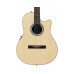 OVATION APPLAUSE AB24CS-4S Mid Cutaway Nylon Natural Satin гитара классическая электроакустическая