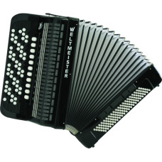 Romance874-IV-120/87-BK Romance 874 Аккордеон кнопочный 87/120/IV/11/5, черный, Weltmeister Romance874-IV-120/87-BK Romance 874 Аккордеон кнопочный 87/120/IV/11/5, черный, Weltmeister