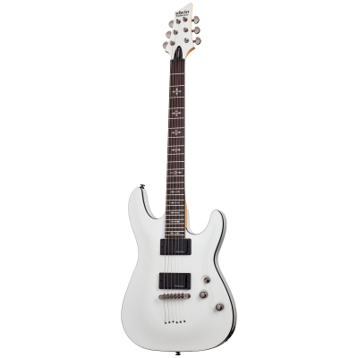Schecter Demon-6 Гитара электрическая белая