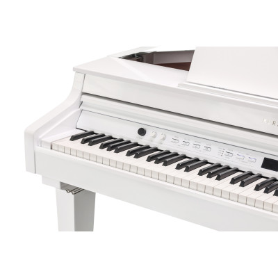 Kurzweil CUP G1W WHP Цифровой рояль, 88 молоточковых клавиш, полифония 256, цвет белый