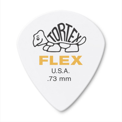 468P.73 Tortex Flex Jazz III Медиаторы, 12шт, толщина 0.73мм, Dunlop
