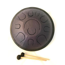 PNG-GR-36M2 Глюкофон "Гранофон", фиолетовый 36см, 11 нот, с палочками и чехлом, Pangooda Drums