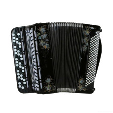BN-53-BK Баян ученический двухголосный "Тула" 55х120/50-II, Тульская гармонь