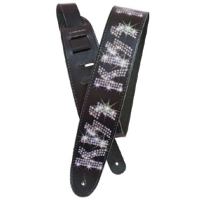 Planet Waves 25LK02 Ремень для гитары, серия Kiss, Rhinestone (Опт. упак 5 шт)