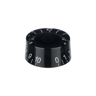M147-4 Ручка потенциометра, LP Style, метрическая, черная (в комплекте 4 шт), Musiclily