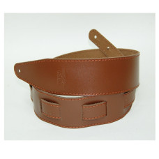 FL111034LP Premier Ремень для гитары, кожаный, коричневый, Fidel