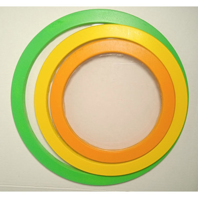 SDC-SET31 Slim Drum Рамочные барабаны 10", 12", 14", с палочкой, разные цвета, Sinkopa