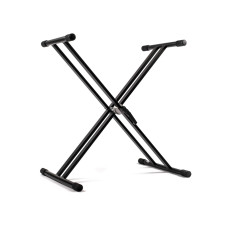 DF032 Стойка для клавишных инструментов, двойная, с зажимом, Soundking