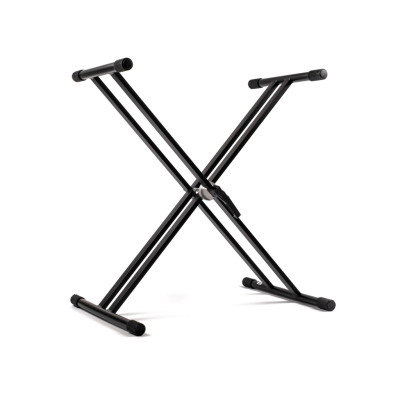 DF032 Стойка для клавишных инструментов, двойная, с зажимом, Soundking