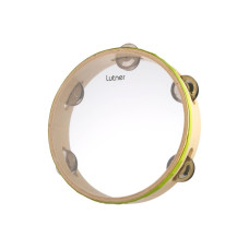 TH8-5C Тамбурин с 5 бубенцами и прозрачной мембраной, 8 дюймов Fleet