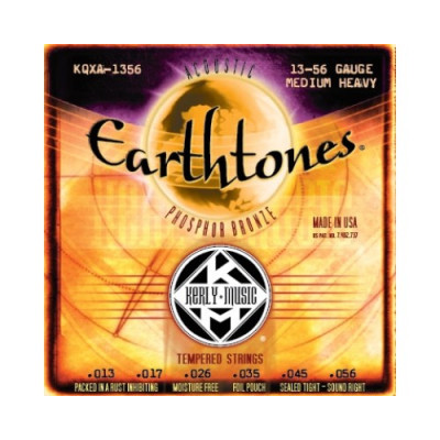 Kerly KQXA-1356 Earthtones Phosphor Bronze Tempered