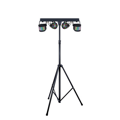 PL-31C Комплект светодиодных прожекторов на стойке, RGBW, 60Вт, LFocus