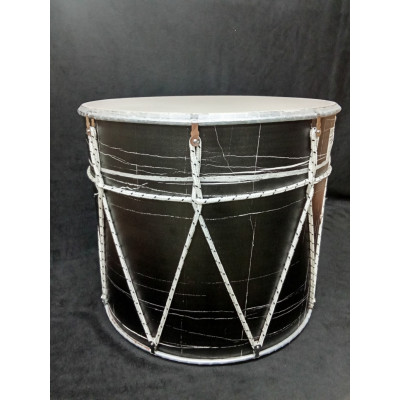 MZ-B13,5mbk Барабан кавказский 13.5", цвет черный мрамор, с чехлом, MEZZO