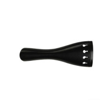 GEWA Violin Tailpiece Ebony 1/2 струнодержатель для скрипки 1/2 черное дерево