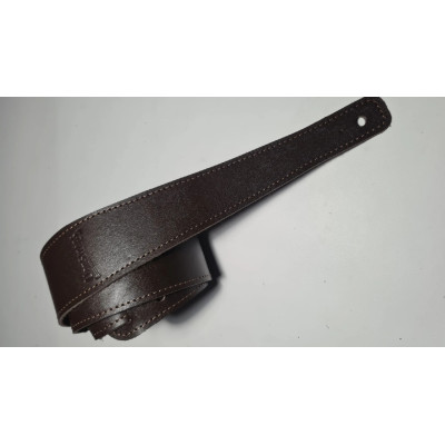 LS.C.003 Ремень для гитары, кожаный, коричневый, LionStraps