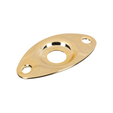 HJ002-GD Накладка выходного разъема гитары, золото, Paxphil