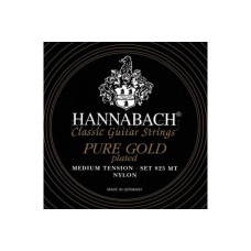 Струны для классической гитары HANNABACH 825MT Medium Tension Pure Gold Plated