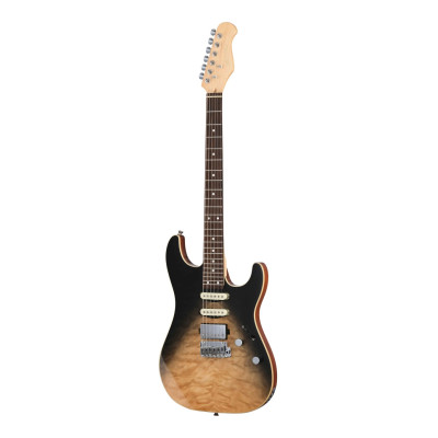 ST621-MCB Электрогитара, коричневый санберст, Justpro