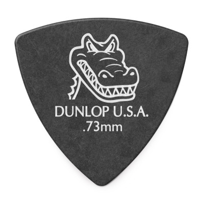 572P.73 Gator Grip Small Tri Медиаторы 6шт, толщина 0.73мм, маленький треугольник, Dunlop