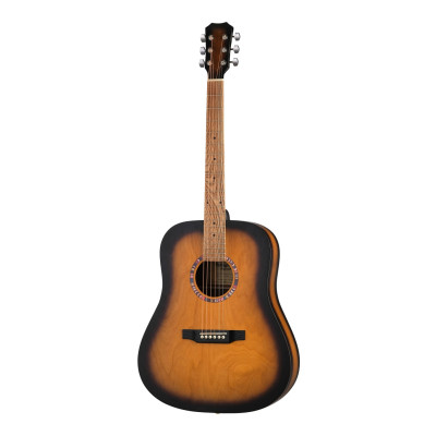 D-Sunburst-43 Гитара акустическая, санберст, Кунгурская Акустика