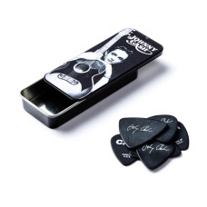 JCPT01M Johnny Cash Memphis Медиаторы 6шт, средние, в коробочке, Dunlop