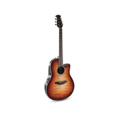 OVATION CS24X-7C Celebrity Standard Plus Mid Cutaway Cognac Burst Gloss гитара электроакустическая
