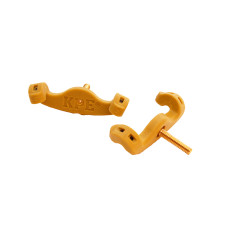 NO.390B Крепление для мостика скрипки 1/2-1/8 (комплект 2 шт), Kapaier NO.390B Крепление для мостика скрипки 1/2-1/8 (комплект 2 шт), Kapaier