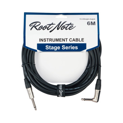 RN-IC-SA-6M Кабель инструментальный, прямой/угловой, 6м, Root Note