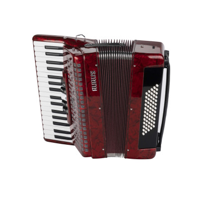 JH2011-RED Аккордеон 34/60/5, красный, с футляром, Aurus
