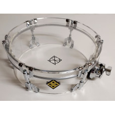 TBAp-1003 Compact Компактный том барабан из акрила 10"х3", с кронштейном, Мастерская Бехтеревых