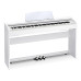 PX-770WE Privia Цифровое пианино со стойкой и педалями, белое, Casio