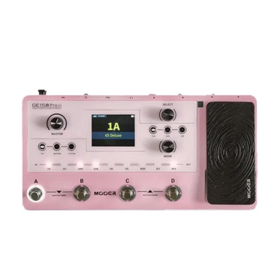 GE150-Pro-Li-PK Процессор эффектов, портативный, розовый, Mooer