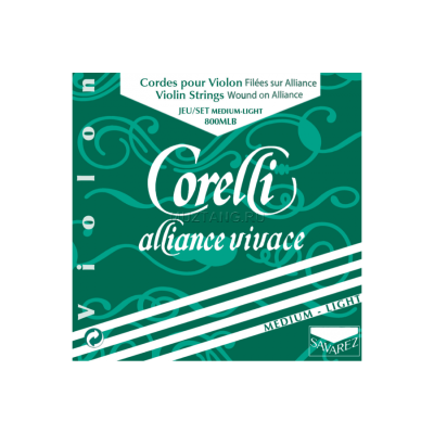 Струны для скрипки CORELLI 800MLB Alliance Vivage Medium Light