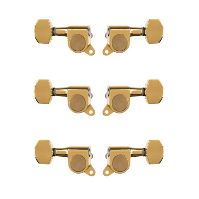 AS-016JP Комплект колков 3+3, маленький бутон, золото, Alice