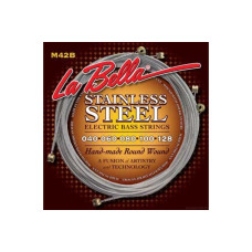 La Bella M42-B Stainless Custom Light 5-String 40-128 струны для 5-струнной бас-гитары