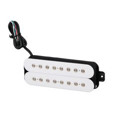 BH-22-8-P-WH-N Звукосниматель магнитный для 8-струнной гитары, хамбакер, нековый, белый, Belcat