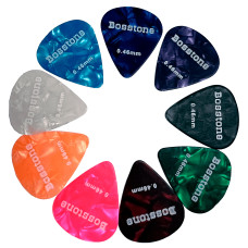 Bosstone GP-A0.46 Медиатор, упаковка 100 шт, материал целлулоид, толщина 0.46 (тонкий) 