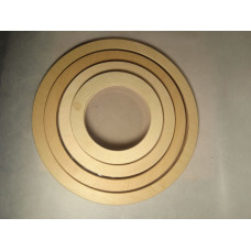 SD-SET4 Slim Drum Рамочные барабаны 8", 10", 12", 14", с палочкой, Sinkopa