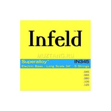 Струны для бас гитары THOMASTIK Infeld IN345 45-125