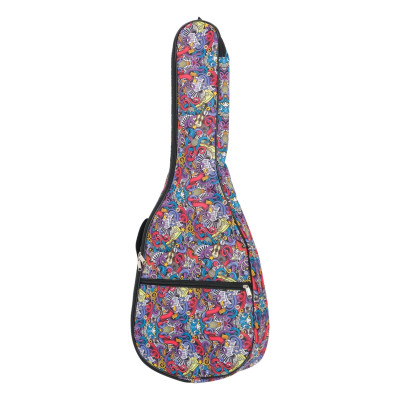 MZ-ChGC-1/2muz Чехол для классической гитары размером 1/2, ткань "музыка", MEZZO