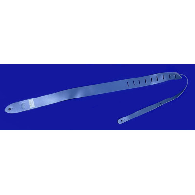 LSGL2-BL Ремень для акустической гитары, кожаный, синий, Lutner