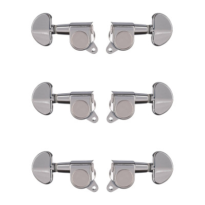 J-03-3+3-CR Колки для гитары 3+3, хром, Paxphil