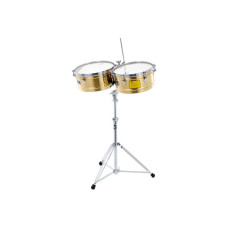 Latin Percussion LP1415-BZ Timbales Prestige Solid Bronze два тимбала