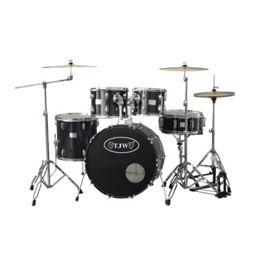 JW225-E6-BK Барабанная установка (2 коробки), черная, TJW