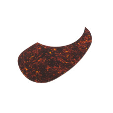 F-4002 Защитная накладка для акустической гитары, капля, цвет черепашьего панциря, Hosco F-4002 Защитная накладка для акустической гитары, капля, цвет черепашьего панциря, Hosco