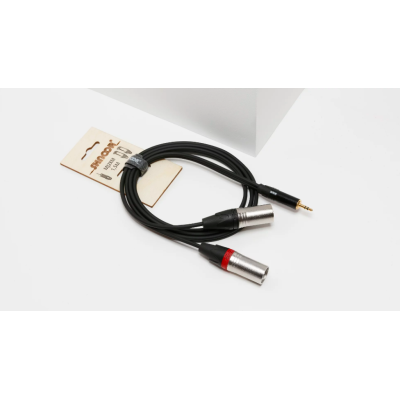 MJ2XM-1,5m Y-кабель 3,5 мм миниджек - 2 XLR "папа", 1,5 м, SHNOOR