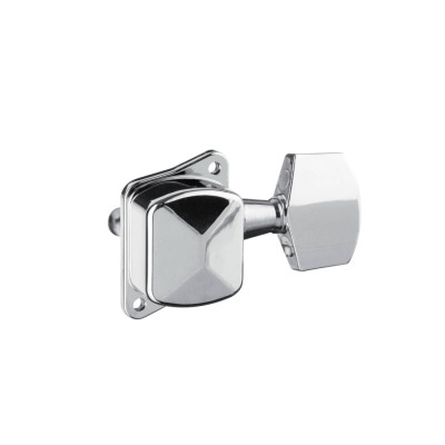 AL-015L Левый одиночный колок, хром, Alice